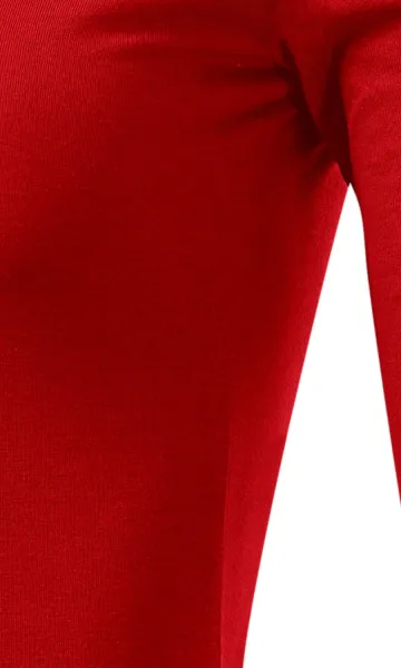 T-shirt för kvinnor med långa ärmar - Klipp med sidsömmar