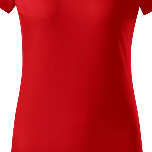 Dam enkel T-shirt - Lätt avsmalnande snitt