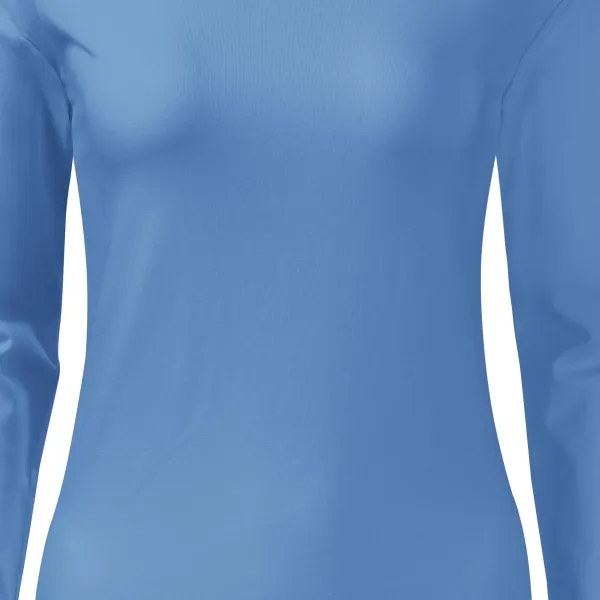 T-shirt med lång passform för damer med långa ärmar - Lätt avsmalnande snitt