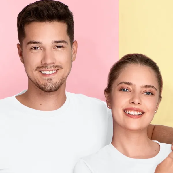 Lätt T-shirt med korta ärmar - Klassisk rund halsringning