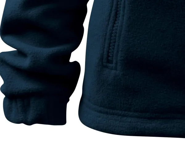 Fleecejacka för damer - Långa ärmar med elastiska muddar