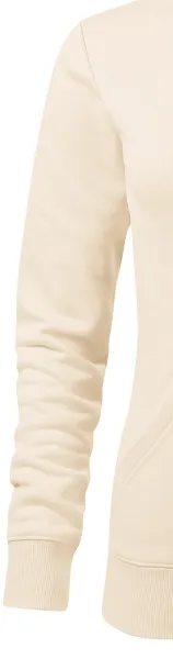 Damtröja med huva utan dragkedja - Klassiska långärmade