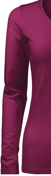 T-shirt med lång passform för damer med långa ärmar - Klassiska långa ärmar