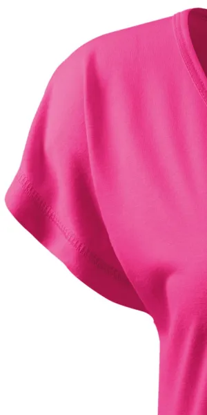 Dam lång T-shirt / klänning - Korta kimonoärmar