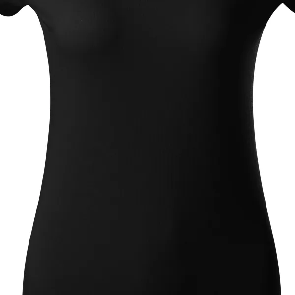 Exklusiv damt-shirt - Smal, avsmalnande passform