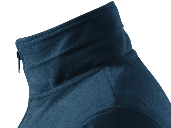 Fleecejacka för män - Upphöjd krage för att skydda mot kyla på halsen