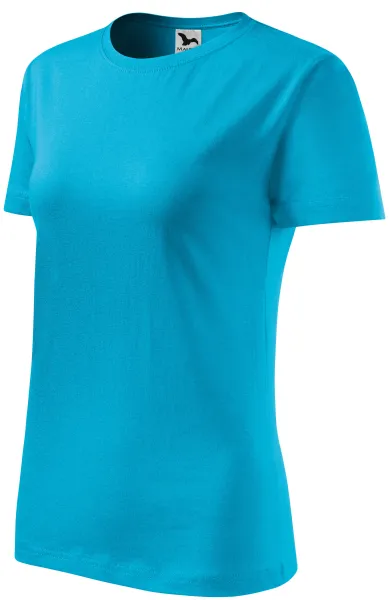 Klassisk T-shirt för damer - T-shirt i bomull för kvinnor främst för sommaren