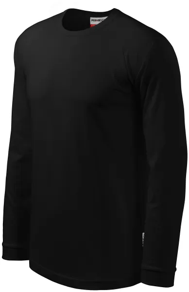 Kontrast-T-shirt för män med långa ärmar - Unisex t-shirt för män och kvinnor