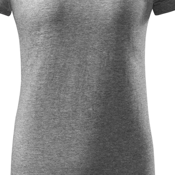 Dam enkel T-shirt - Lätt avsmalnande snitt