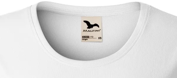 T-shirt för ekologisk bomull för kvinnor - Klassisk rund halsringning
