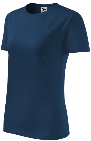 Klassisk T-shirt för damer - T-shirt i bomull för kvinnor främst för sommaren