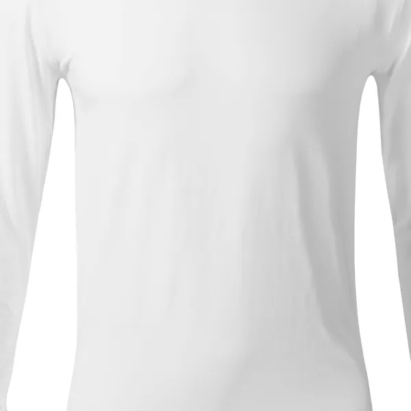 T-shirt med lång passform för män - Något passande snitt