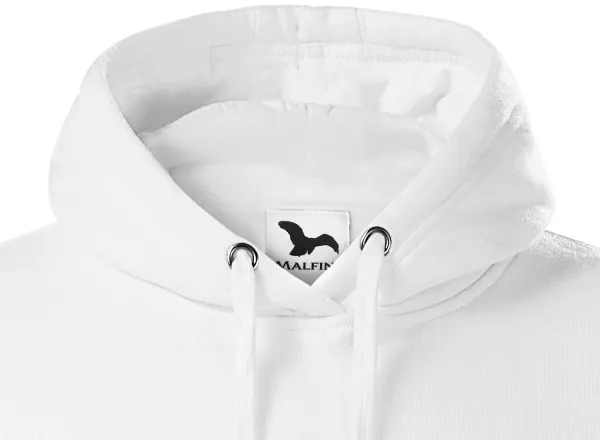 Herrtröja med huva utan dragkedja - Huva med dragsko