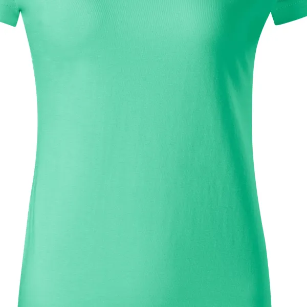 Dam enkel T-shirt - Lätt avsmalnande snitt