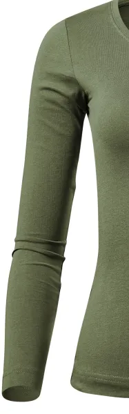 T-shirt för kvinnor med långa ärmar - Klassiska långa ärmar