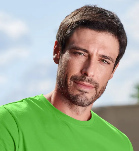 Enkel T-shirt för män - Klassisk rund halsringning