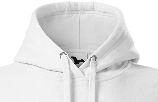 Damtröja med huva utan dragkedja - Huva med dragsko