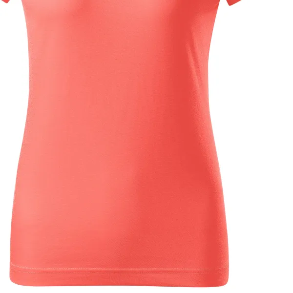 Dam enkel T-shirt - Lätt avsmalnande snitt