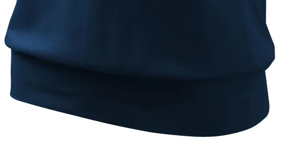 Damer trendig T-shirt - Bred nederkant på skjortan