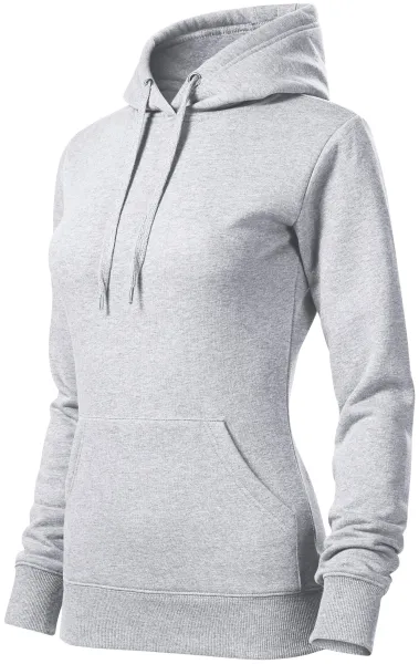 Damtröja med huva utan dragkedja - Damtröja utan dragkedja och med huva