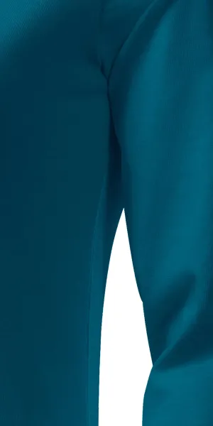 T-shirt med lång passform för damer med långa ärmar - Klipp med sidsömmar