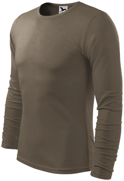 Långärmad T-shirt herr - T-shirt i bomull för män för varje dag