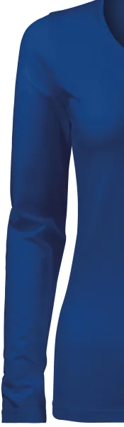 T-shirt med lång passform för damer med långa ärmar - Klassiska långa ärmar