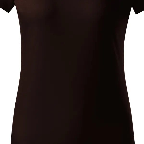 Dam enkel T-shirt - Lätt avsmalnande snitt