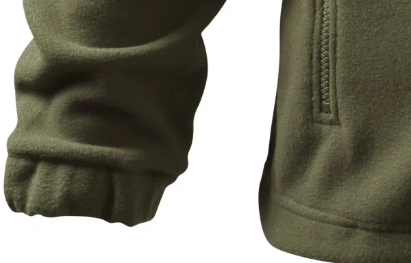 Fleecejacka för män - Långa ärmar med elastiska muddar