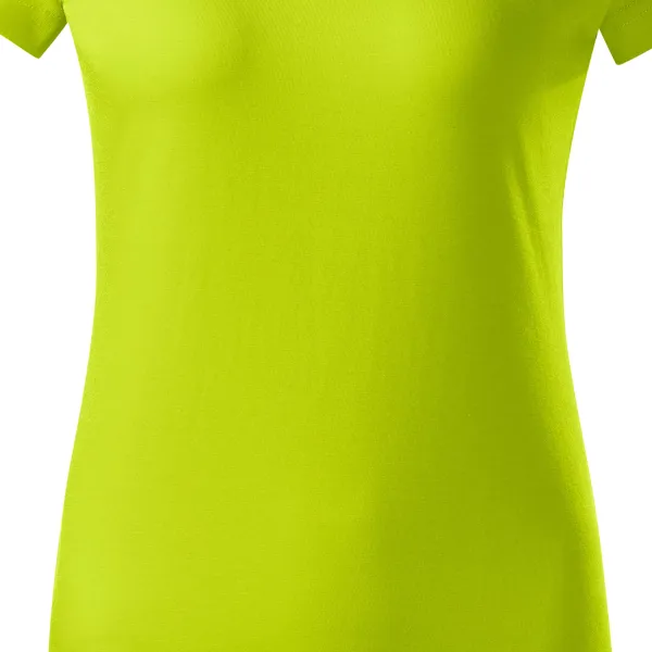 Dam enkel T-shirt - Lätt avsmalnande snitt