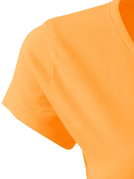 T-shirt dam med mycket korta ärmar - Mycket korta ärmar