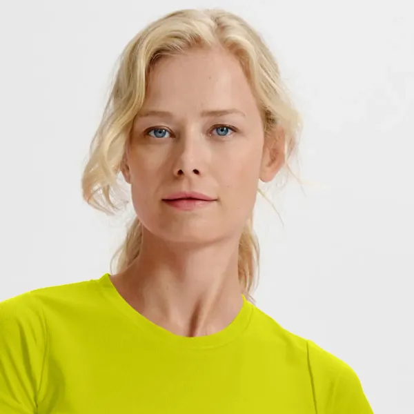 T-shirt för damer - Klassisk rund halsringning