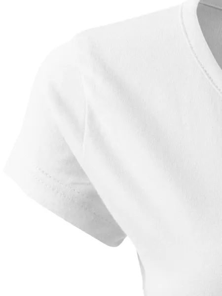 T-shirt dam med mycket korta ärmar - Mycket korta ärmar