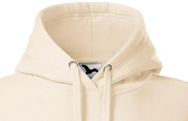 Damtröja med huva utan dragkedja - Huva med dragsko