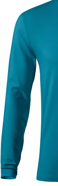 T-shirt med lång passform för män - Klassiska långa ärmar