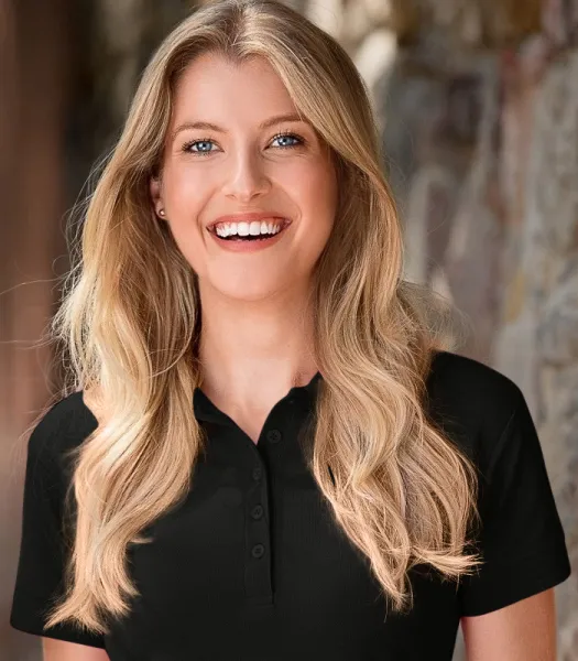 Damer elegant polotröja - 5-knappsfäste