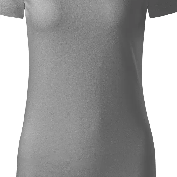 T-shirt för ekologisk bomull för kvinnor - Lätt avsmalnande snitt