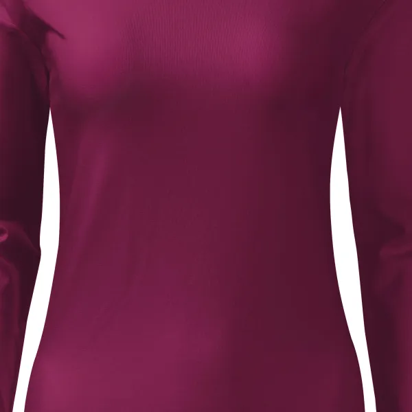 T-shirt med lång passform för damer med långa ärmar - Lätt avsmalnande snitt