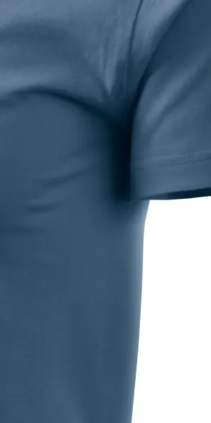 Enkel T-shirt för män - T-shirt med rörformigt snitt