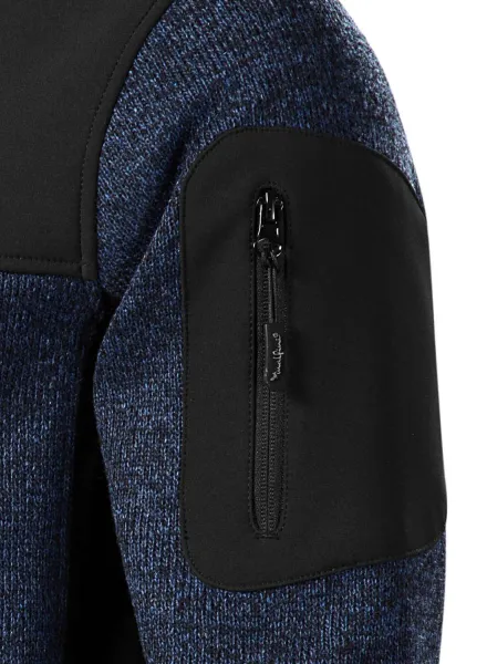 Fritidsjacka för män - 3 praktiska fickor med dragkedja