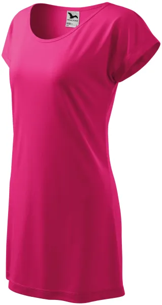 Dam lång T-shirt / klänning - Lösa damklänningar för sommaren