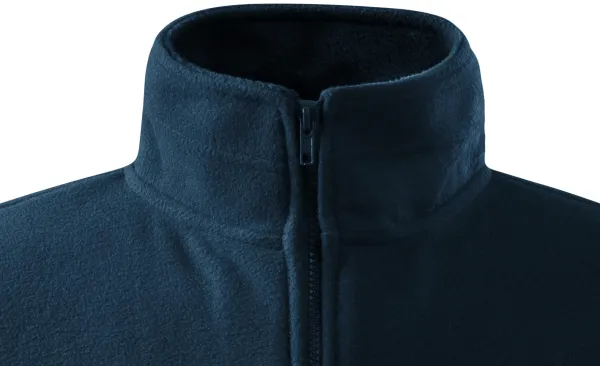 Fleecejacka för män - Dragkedja upp till hakan