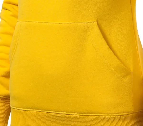 Damtröja med huva utan dragkedja - Känguruliknande påse