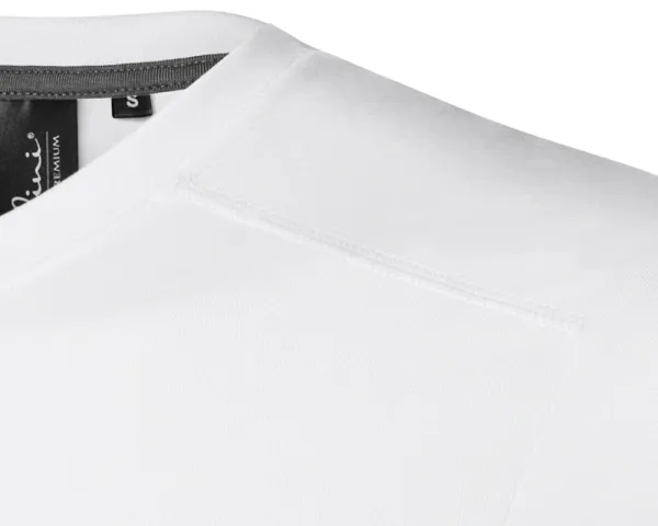 T-shirt herr dekorerad - Dekorsömmar upptill framtill