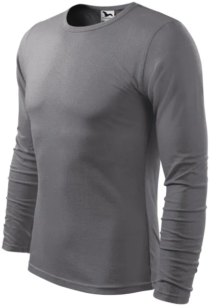 Långärmad T-shirt herr - T-shirt i bomull för män för varje dag