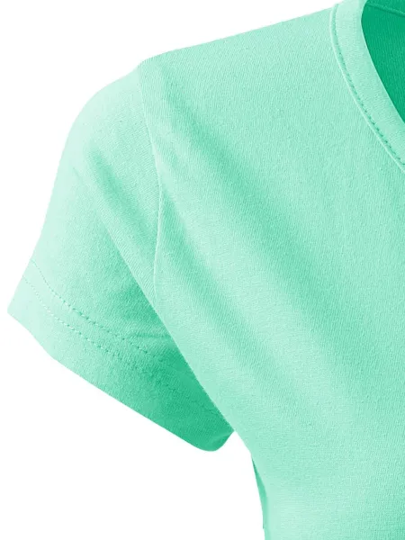 T-shirt dam med mycket korta ärmar - Mycket korta ärmar