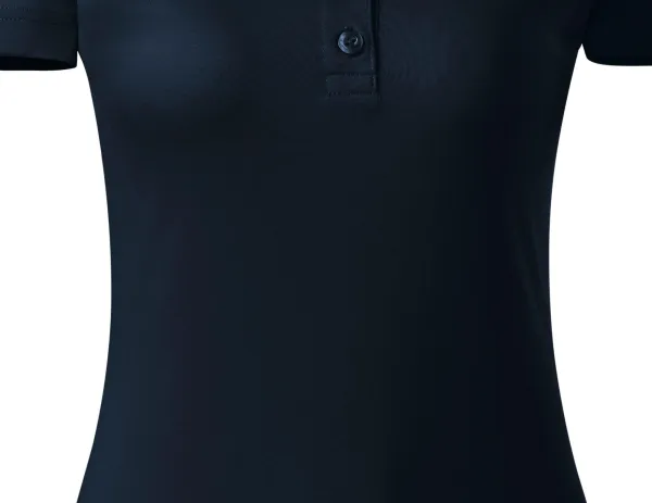 Damer elegant merceriserad polotröja - Lätt avsmalnande skärning