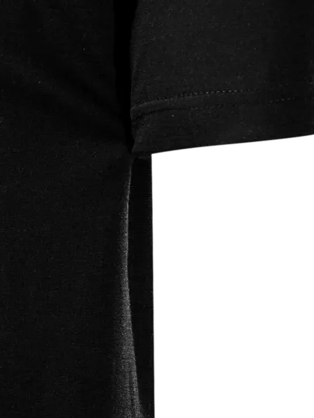 T-shirt herr tillverkad av merinoull - Klipp med sidosömmar