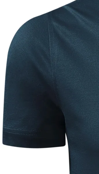 Elegant merceriserad polotröja för män - Klassiska korta ärmar