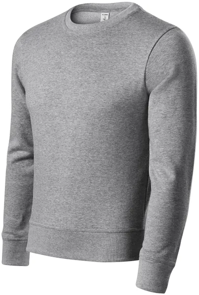 Lätt sweatshirt - Lätt unisex-tröja utan dragkedja och huva